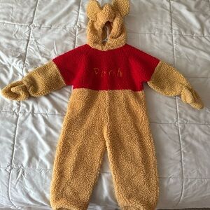 Disney Red and Tan Pooh Bear Costume